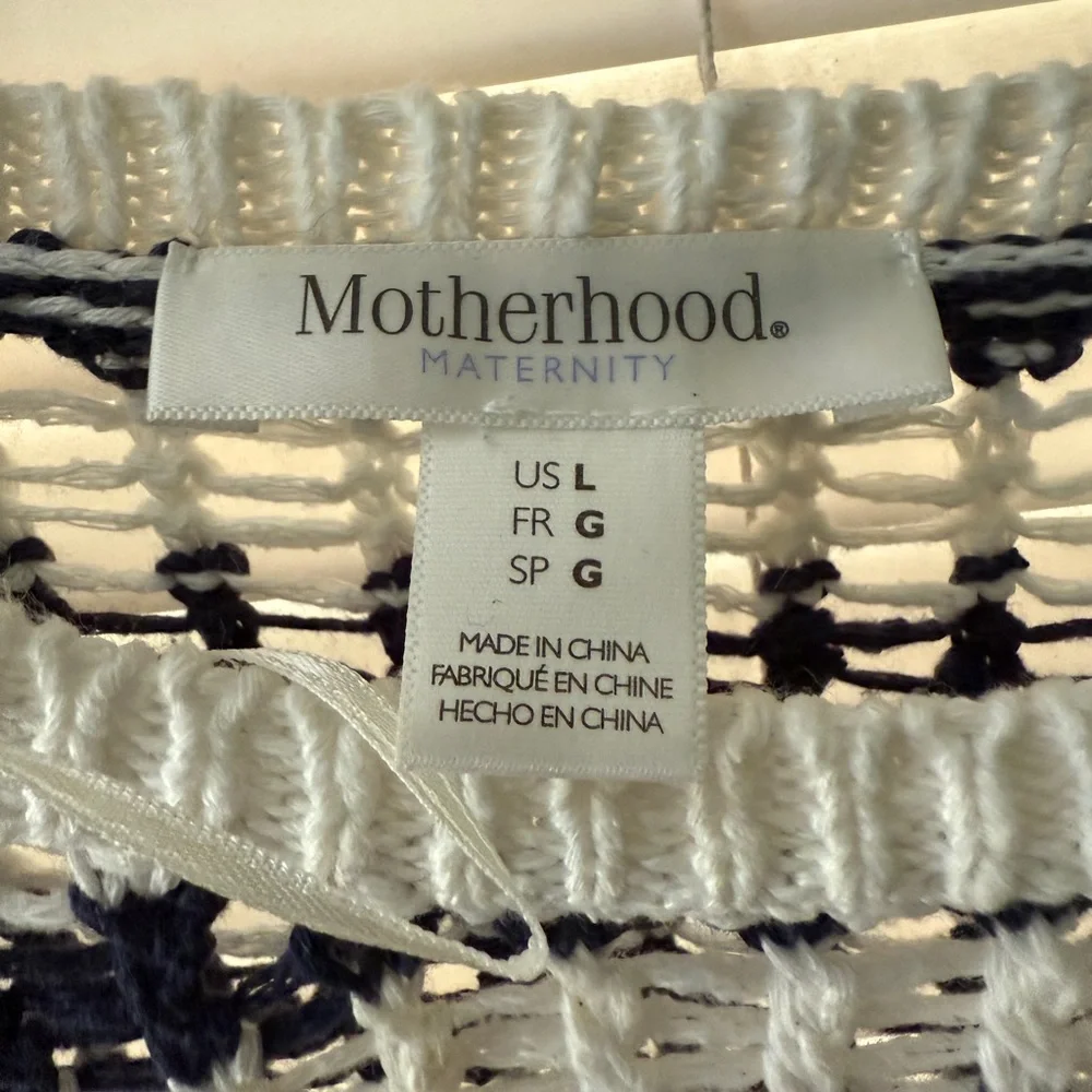 Motherhood nautical style sweater - Picture 2 of 5